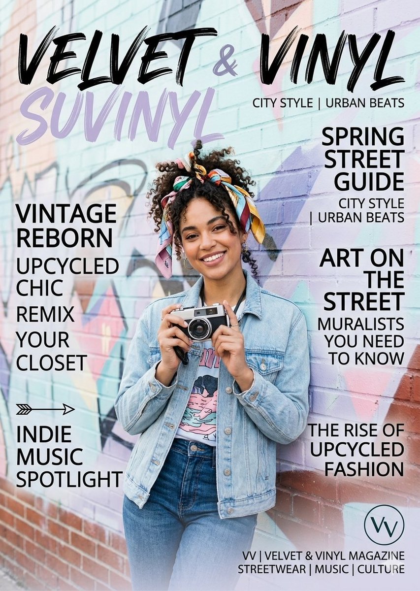 Velvet and Vinyl Urban Magazine 1