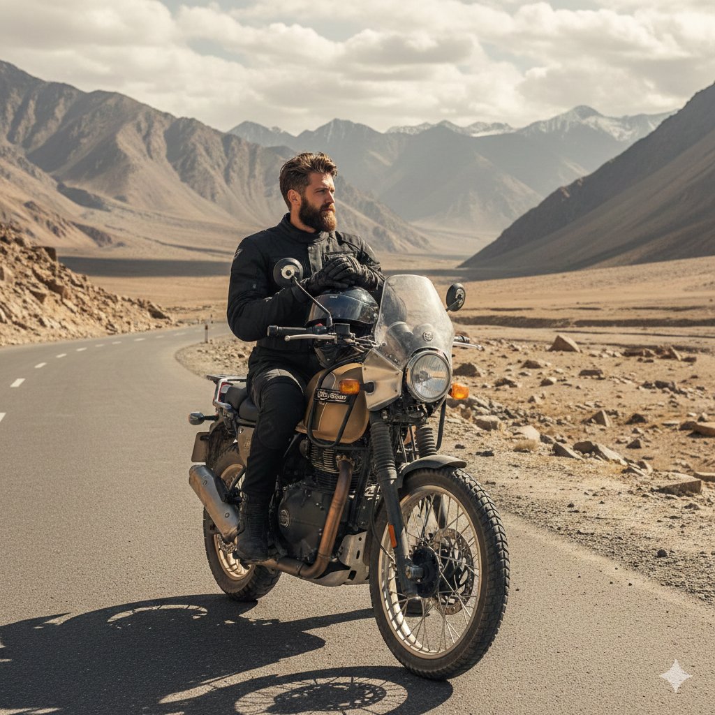 Himalayan Motorcycle Travel Photography 1
