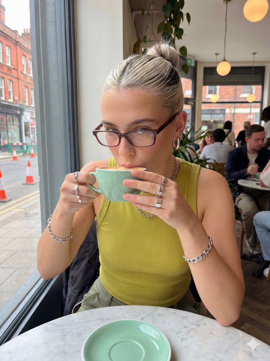 Structured Prompt for Coffee Shop Lifestyle Photo 1