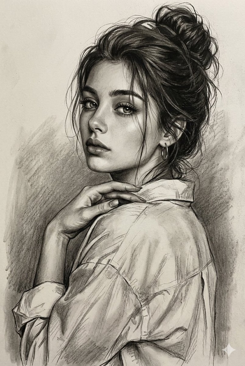 Multi-Medium Portrait Study 1