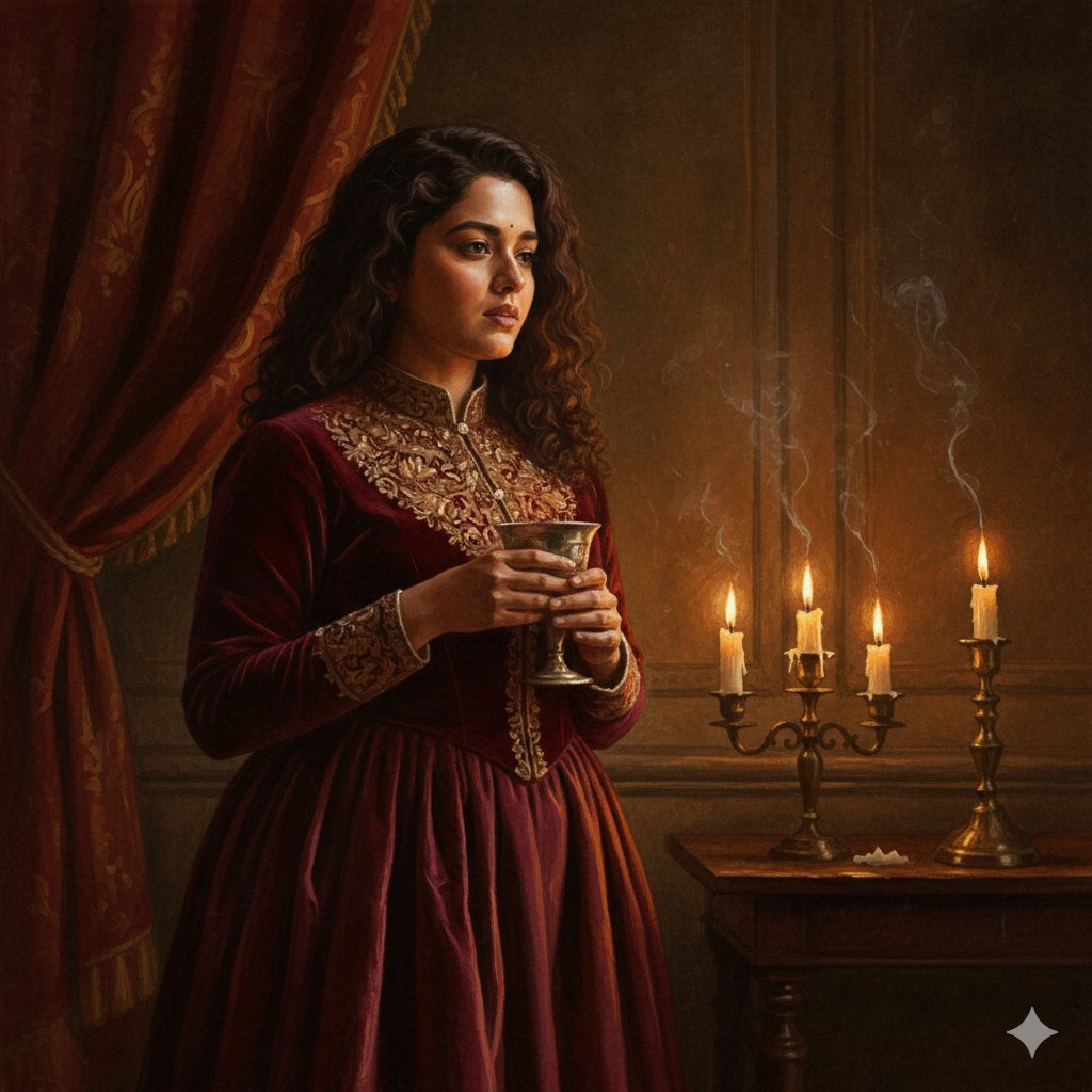 Baroque Candlelight Oil Painting Fusion (Image-to-Image) 3
