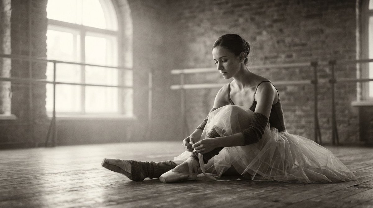 Monochromatic Ivory Cinematic Portrait 2