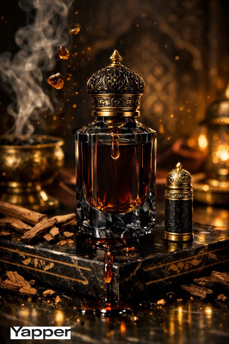 Ultra-Premium Arabian Luxury Perfume Product Photography 2