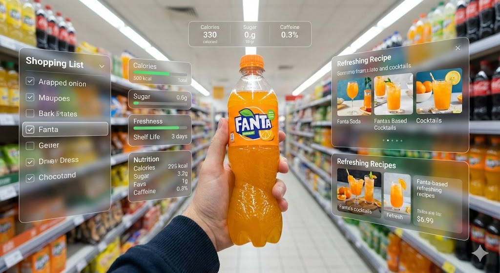 Hyper-Realistic Mixed Reality Fanta Ad Concept 1