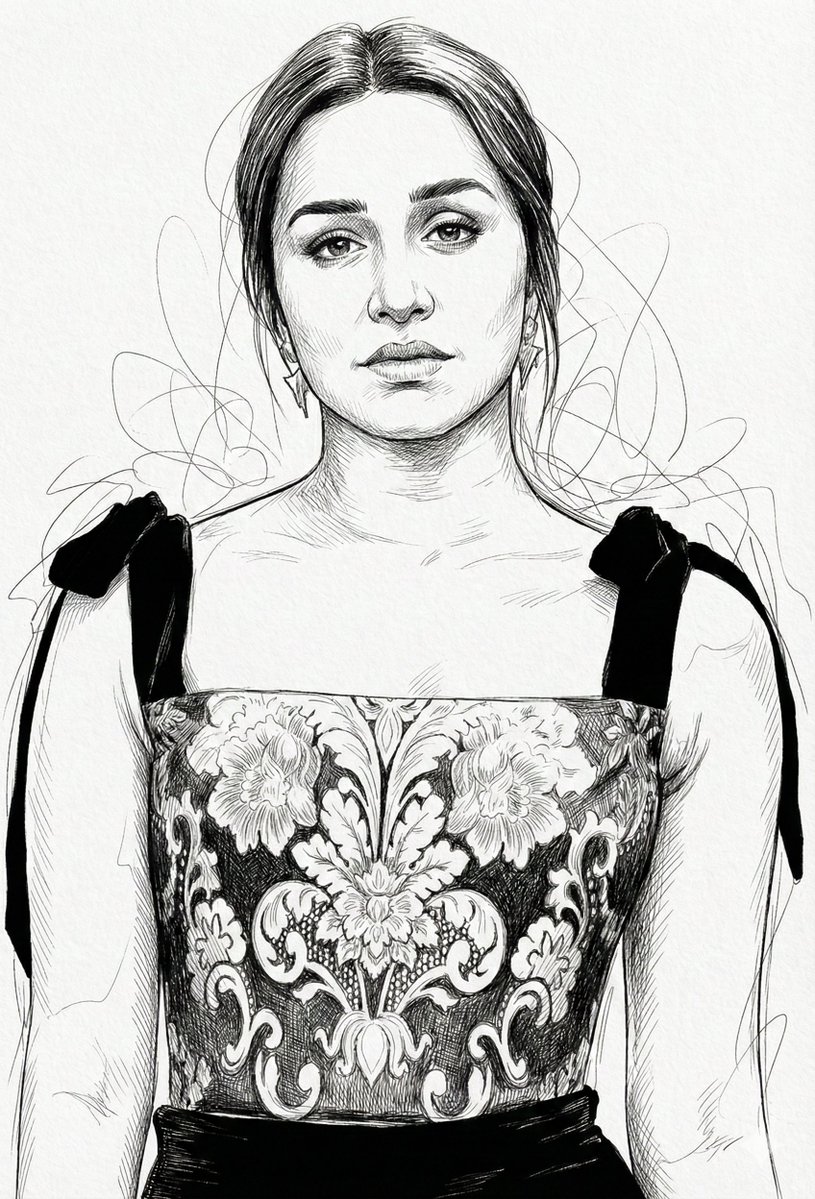 Four Sketch and Portrait Prompts for Nano Banana Pro 2