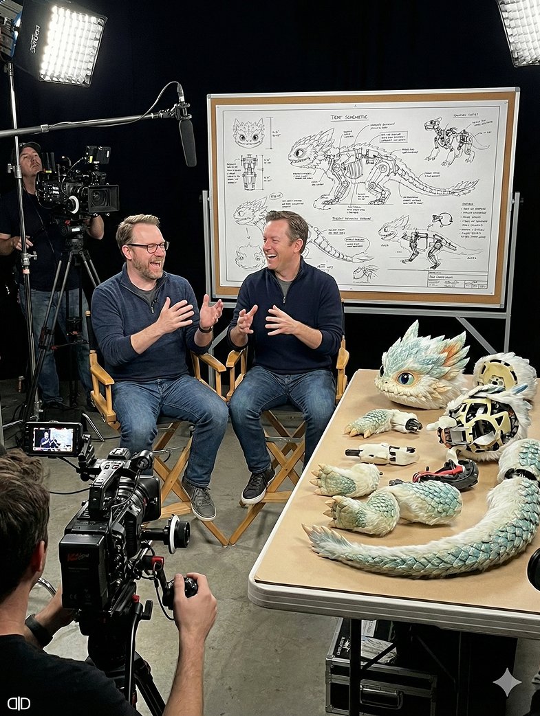 Cinematic Behind-the-Scenes VFX Artists Prompt 2