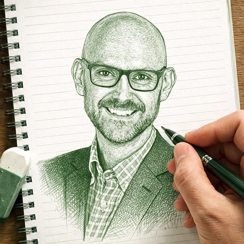 Image-to-Sketch Transformation Prompt with Hand Detail 1