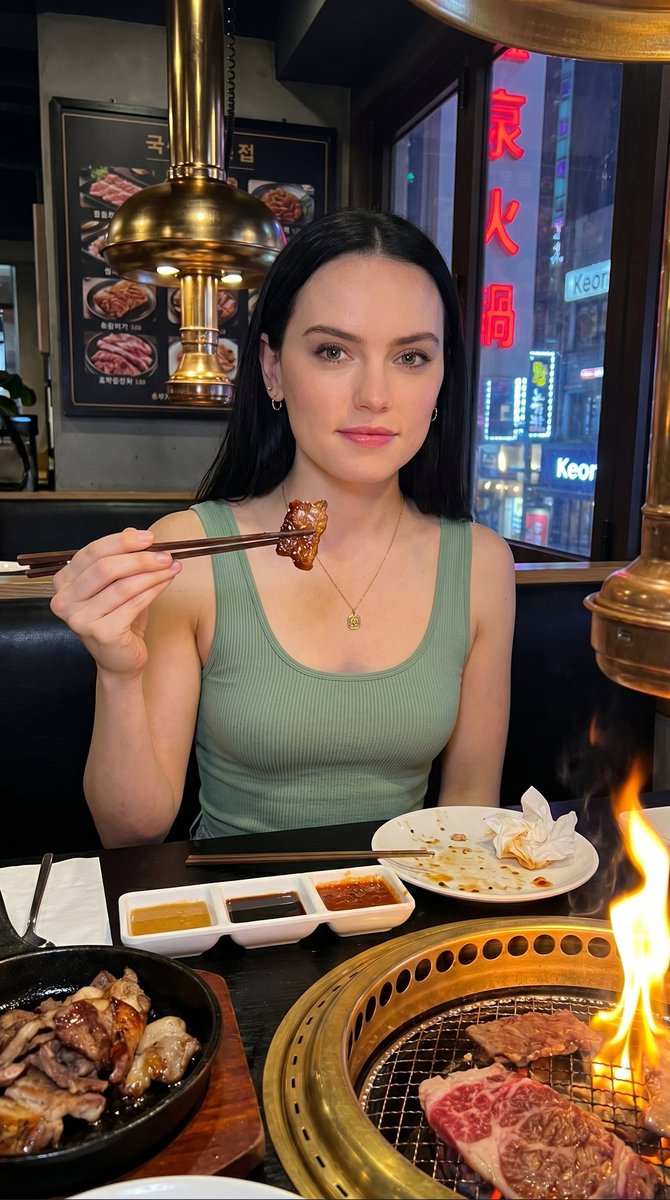 Urban BBQ Dinner Portrait 3