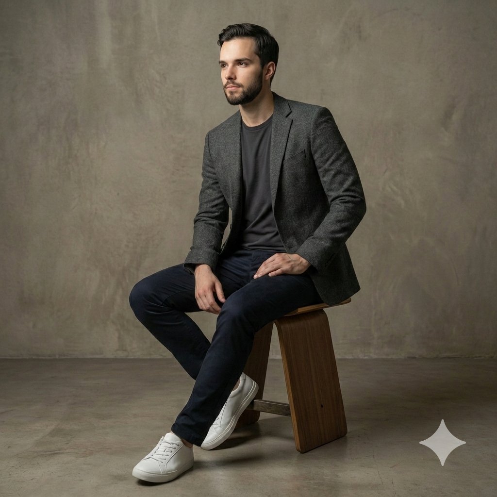 Photorealistic Studio Portrait with Identity Preservation 3