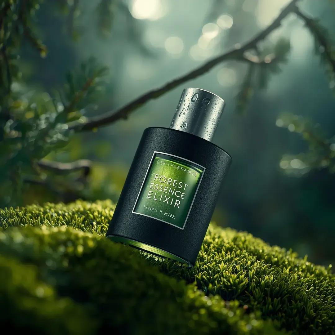 Ultra-realistic Fragrance Product Shot 2
