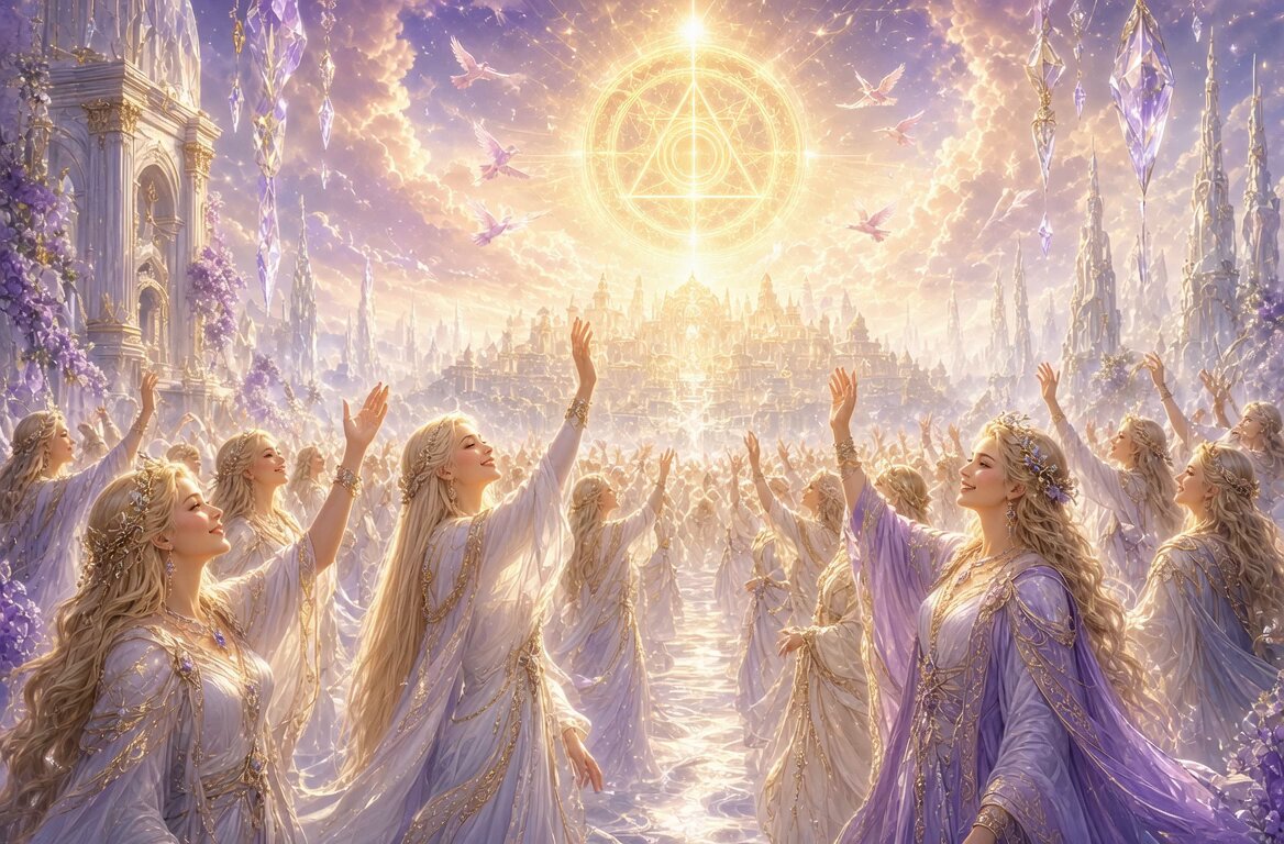 Pleiadians Celebration Video Prompt