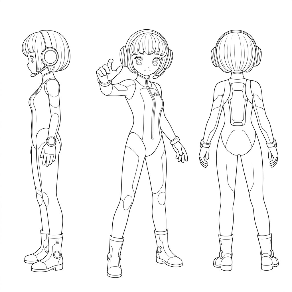 Line Art Illustration Style 2