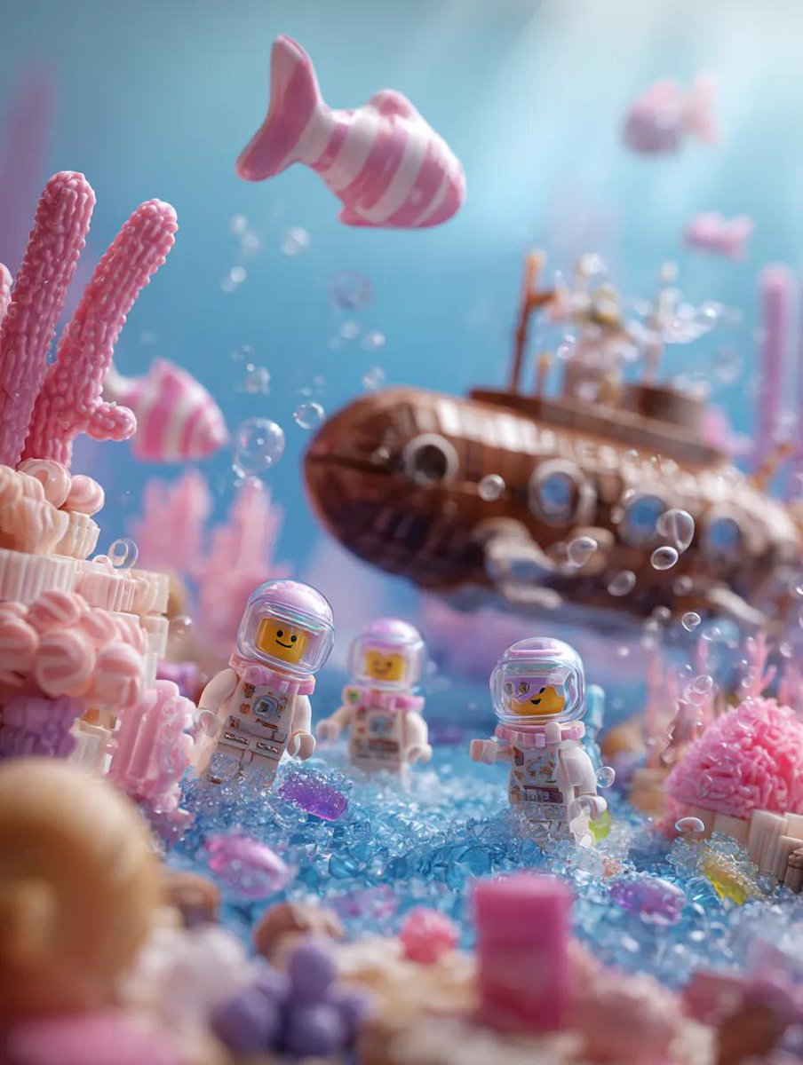 Whimsical Candy Land Diorama 3