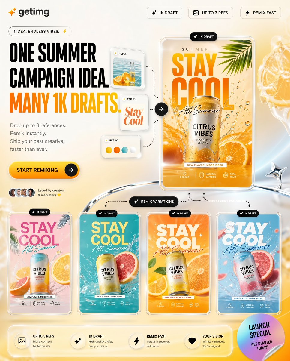 Summer AI Tool Launch Poster 1