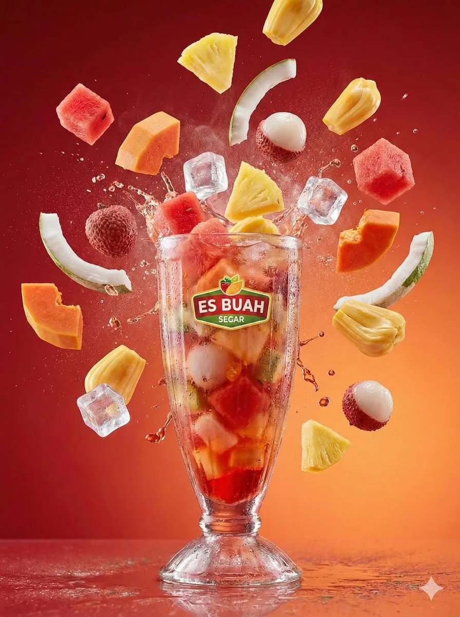 Tropical Dessert Product Photography with Milk Splash 2
