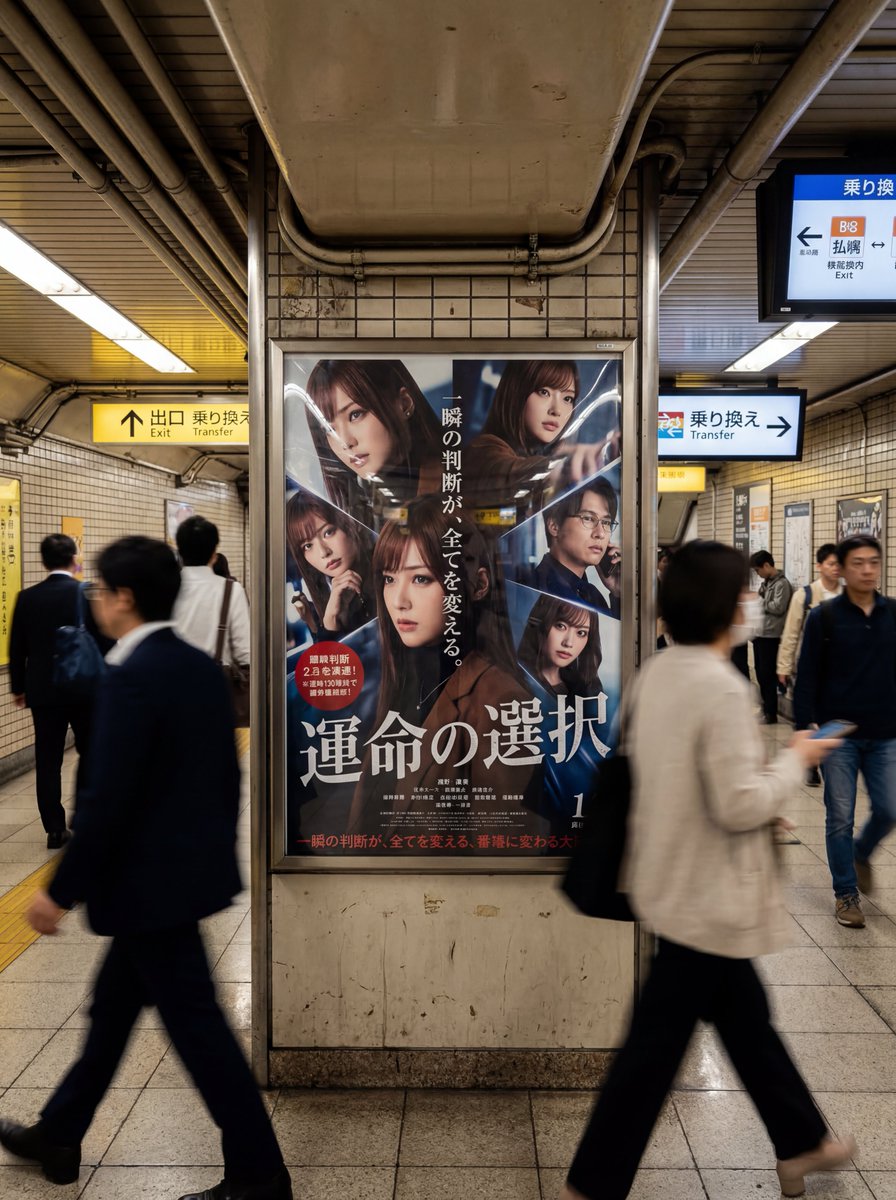 Subway Ad Poster Prompt for Character Image Generation (Portfolio Style) 2