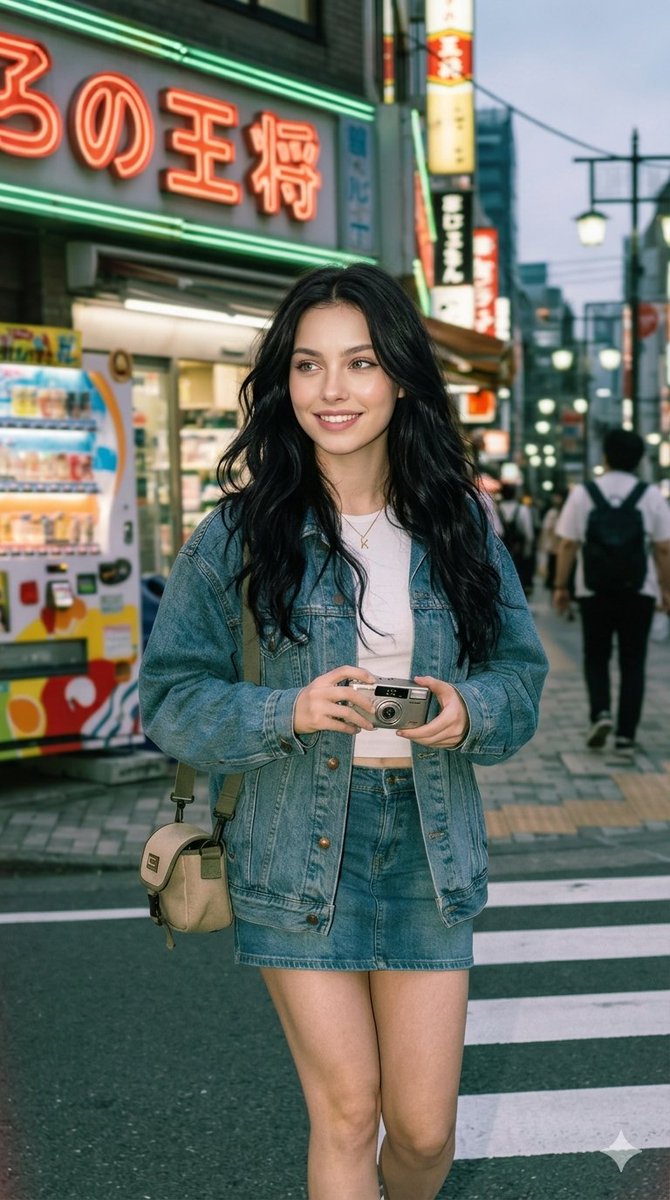 90s Nostalgic Tokyo Street Portrait 1