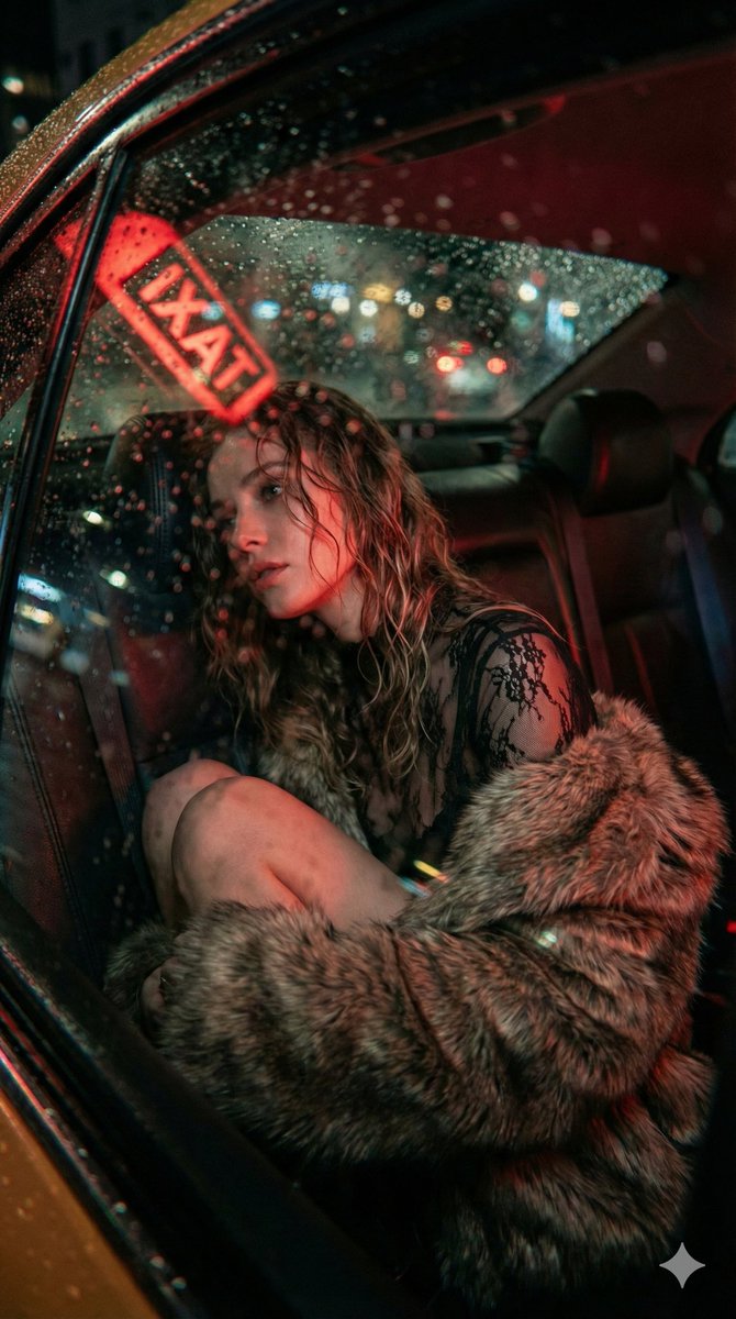 Cinematic Noir Transit Photography Portrait 1