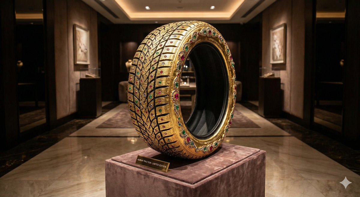 Luxury Snow Tire Image Generation 1