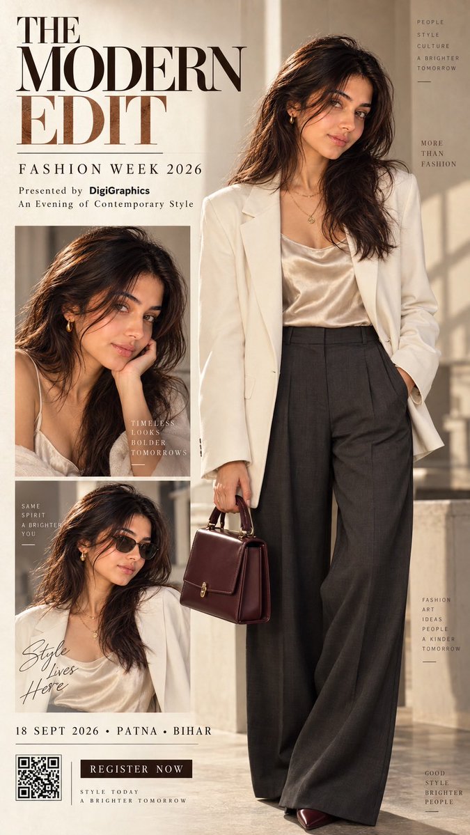 Luxury Fashion Editorial Portrait 1