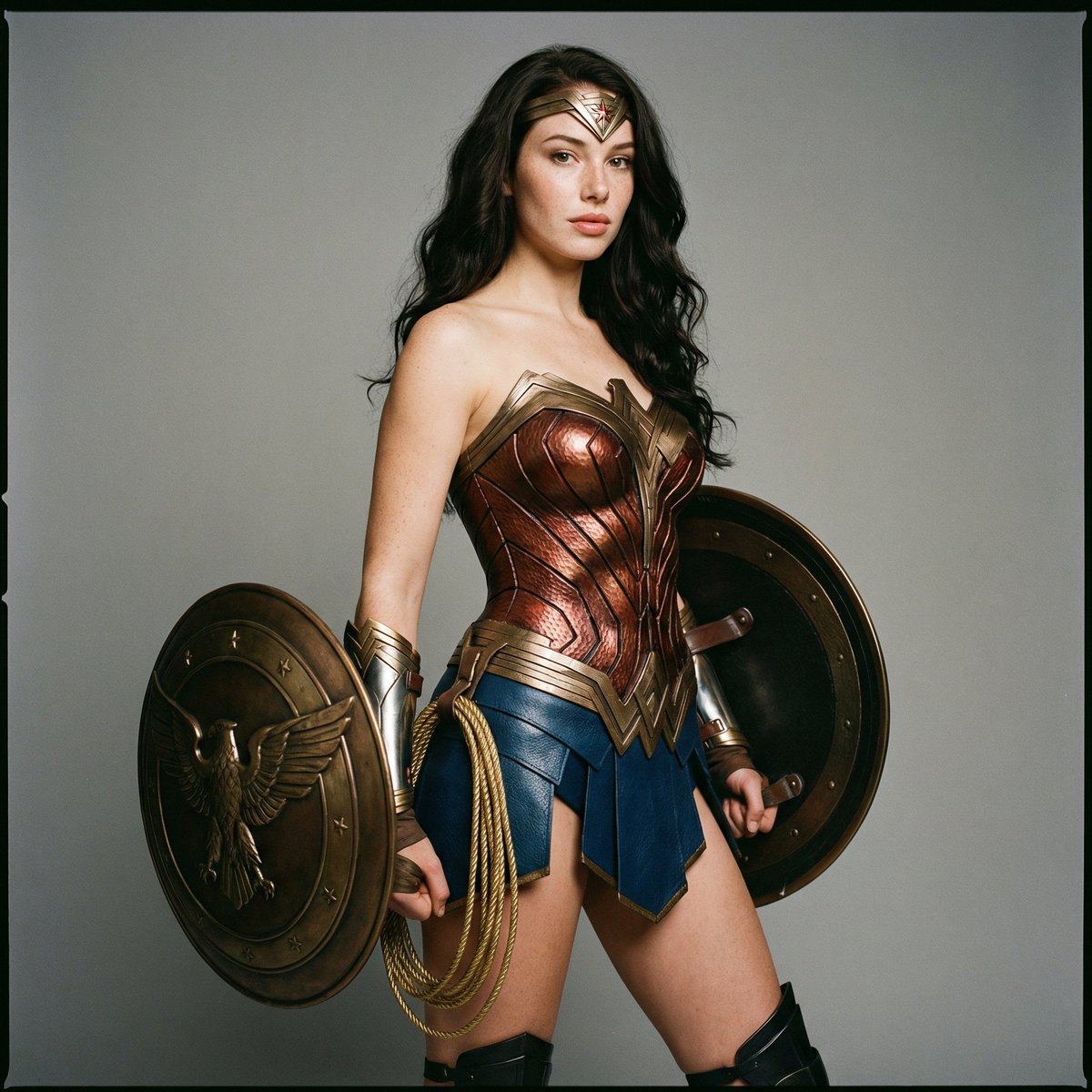 Ana De Armas as Wonder Woman Studio Portrait 2