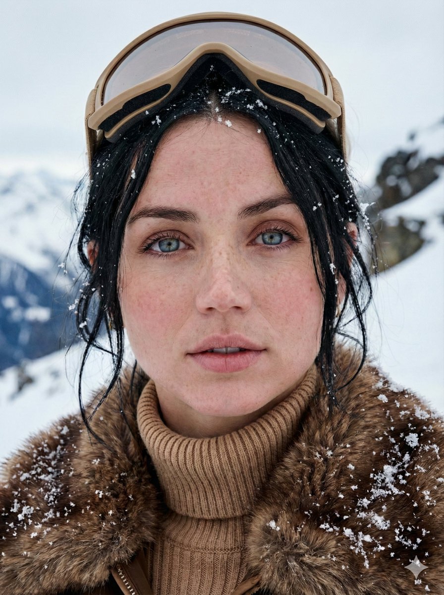 Structured JSON Prompt for Arctic Cinematic Portrait 3