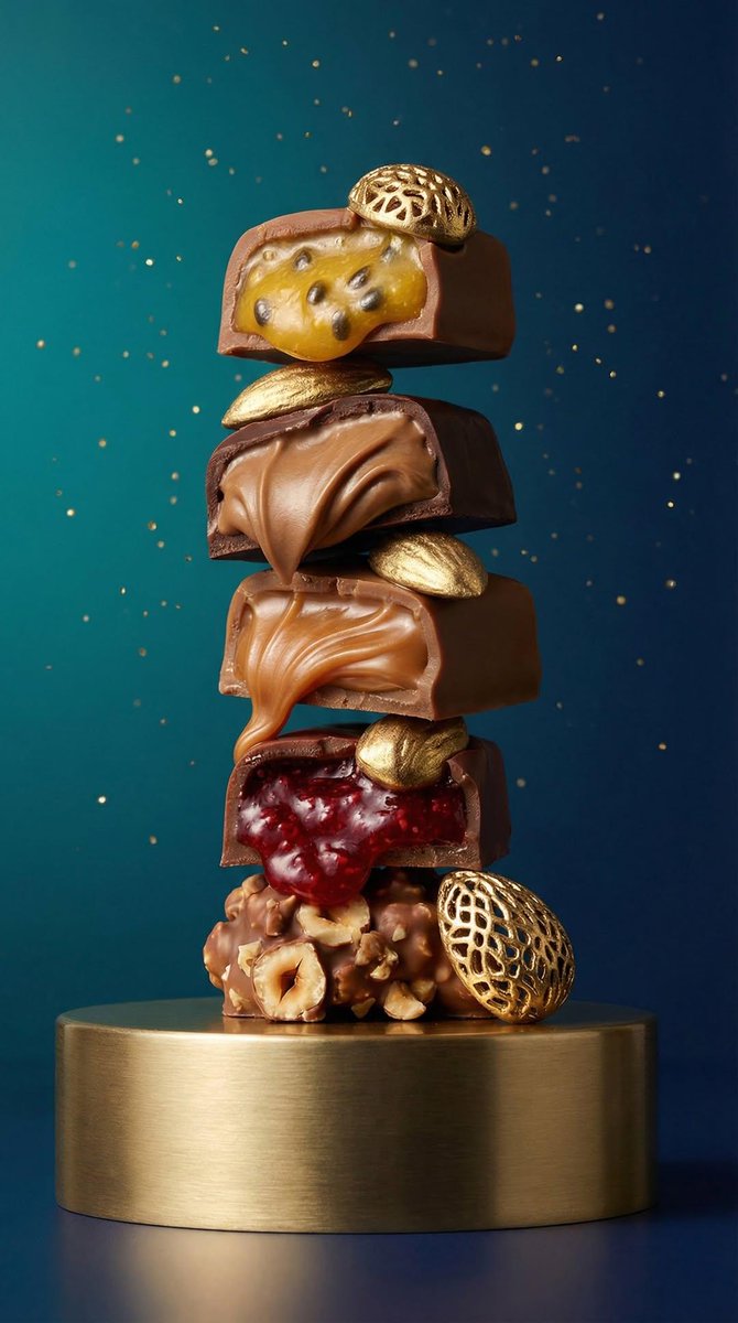 Artisan Chocolate Product Visuals (Multi-Image Prompt) 1