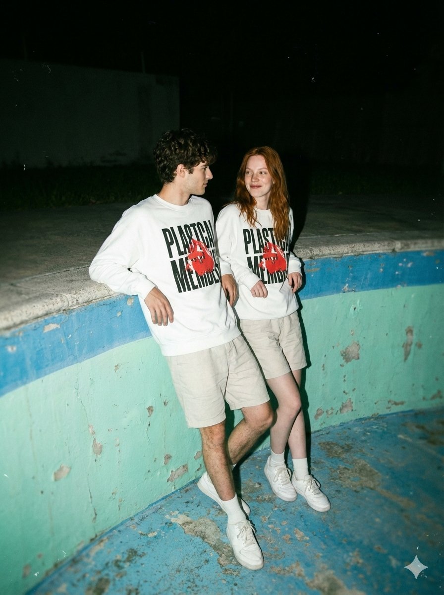 Streetwear Couple Film Shoot Prompt (Empty Pool) 1