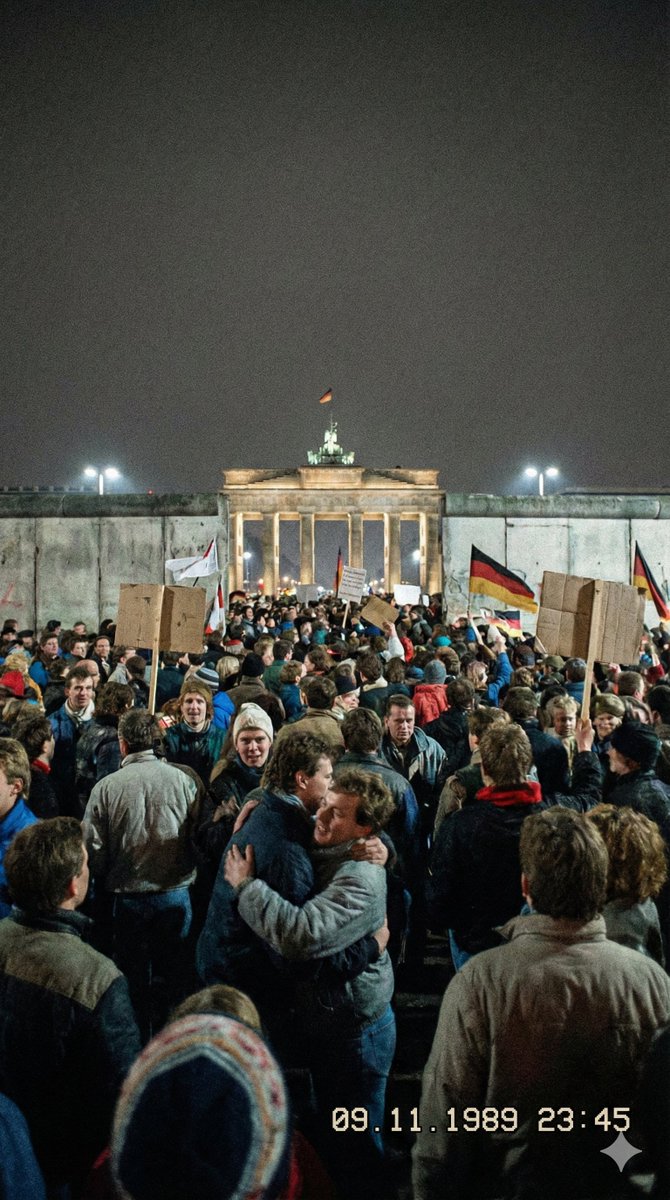 Historical Realism Prompt for Berlin Wall Photo 1