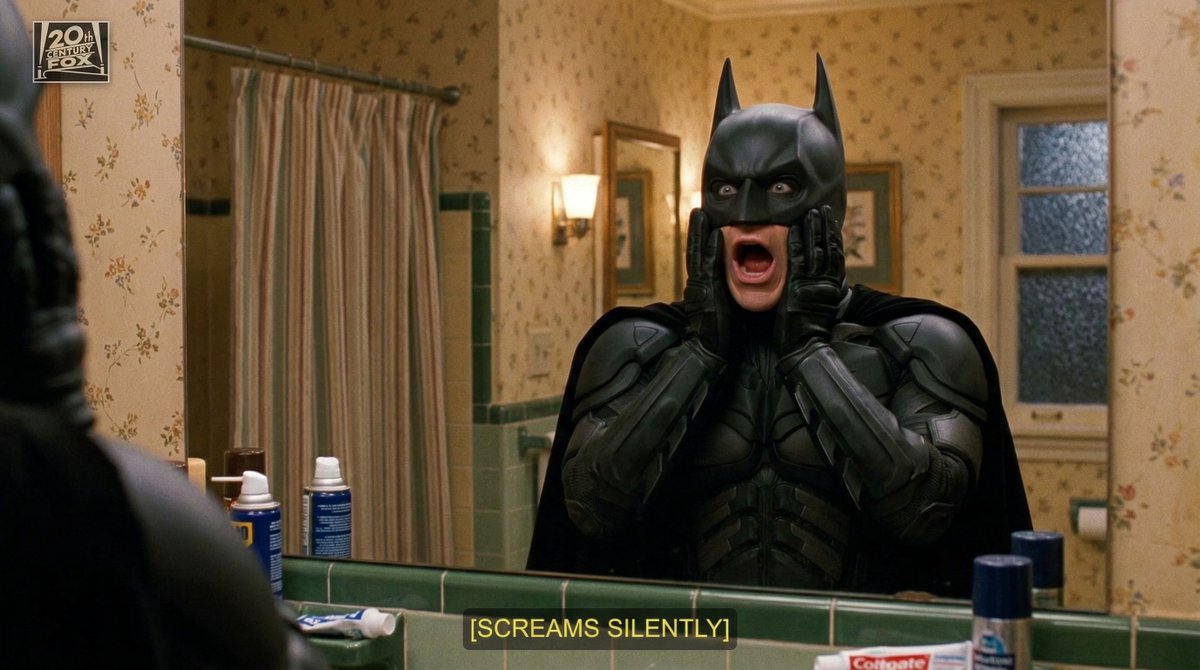 Batman Comedy Movie Screenshot Prompt 1