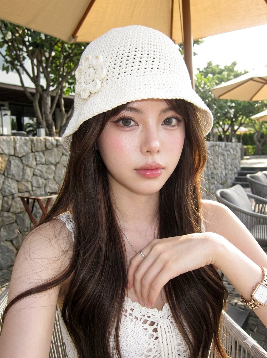Hyper-Photorealistic CCD Aesthetic Portrait 1