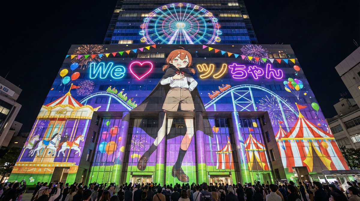 Projection Mapping Prompt for Nano Banana Pro (Amusement Park Theme) 1