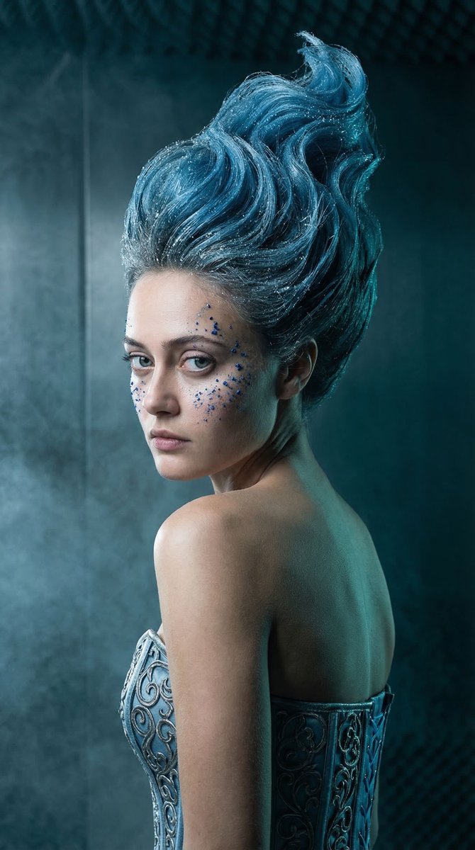 Cryogenic Surreal Editorial Portrait 2