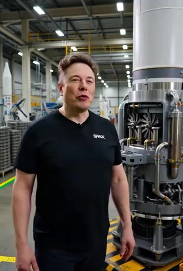 Elon Musk Explaining Oxygen Circulation in SpaceX Engine 1