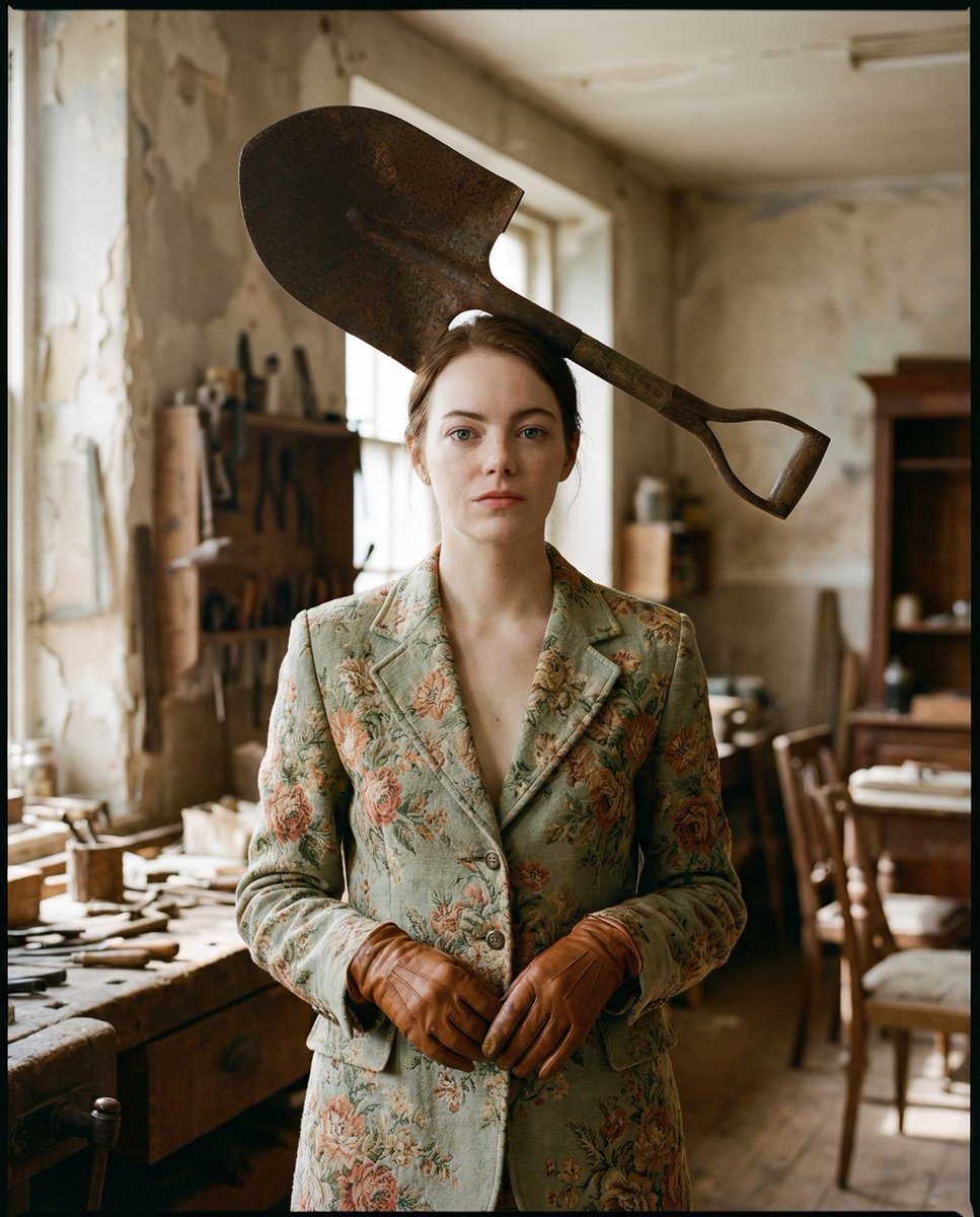 Rusted Melancholy Editorial Portrait 2