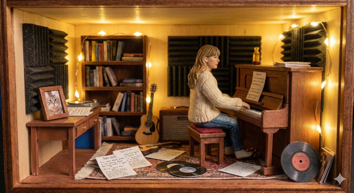 Celebrity Personal Mini World Diorama Prompt 3