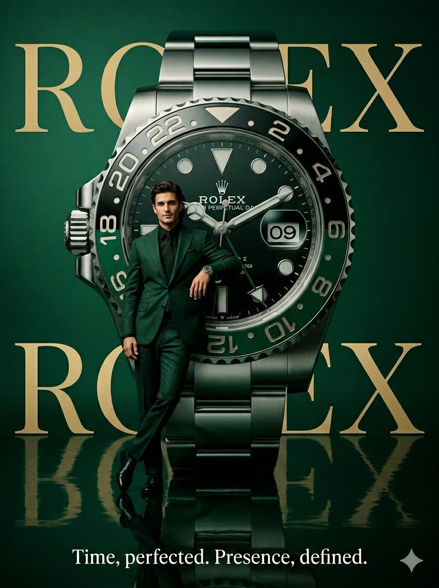 Surrealist Rolex Brand Poster 1
