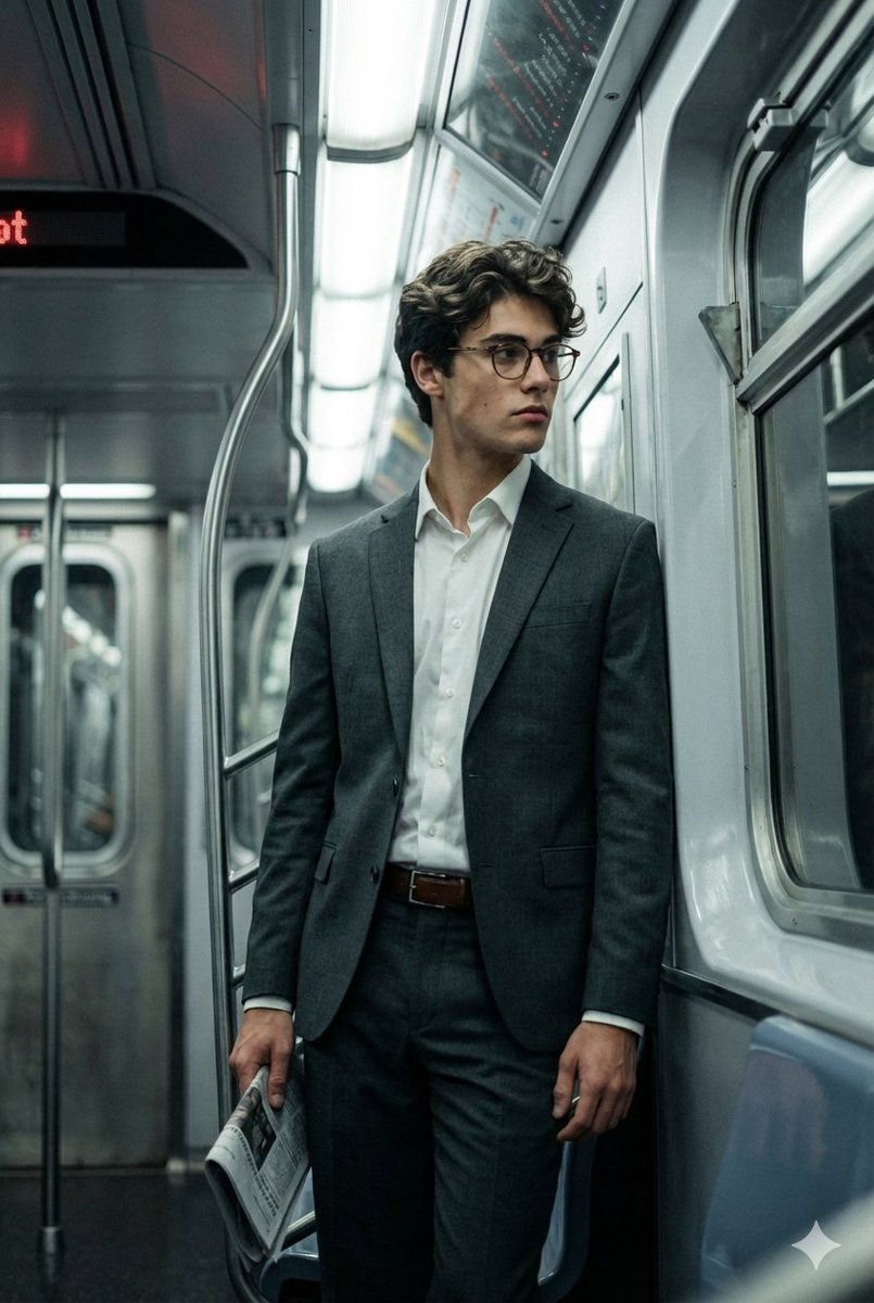 Cinematic Urban Commute Fashion Editorial 2
