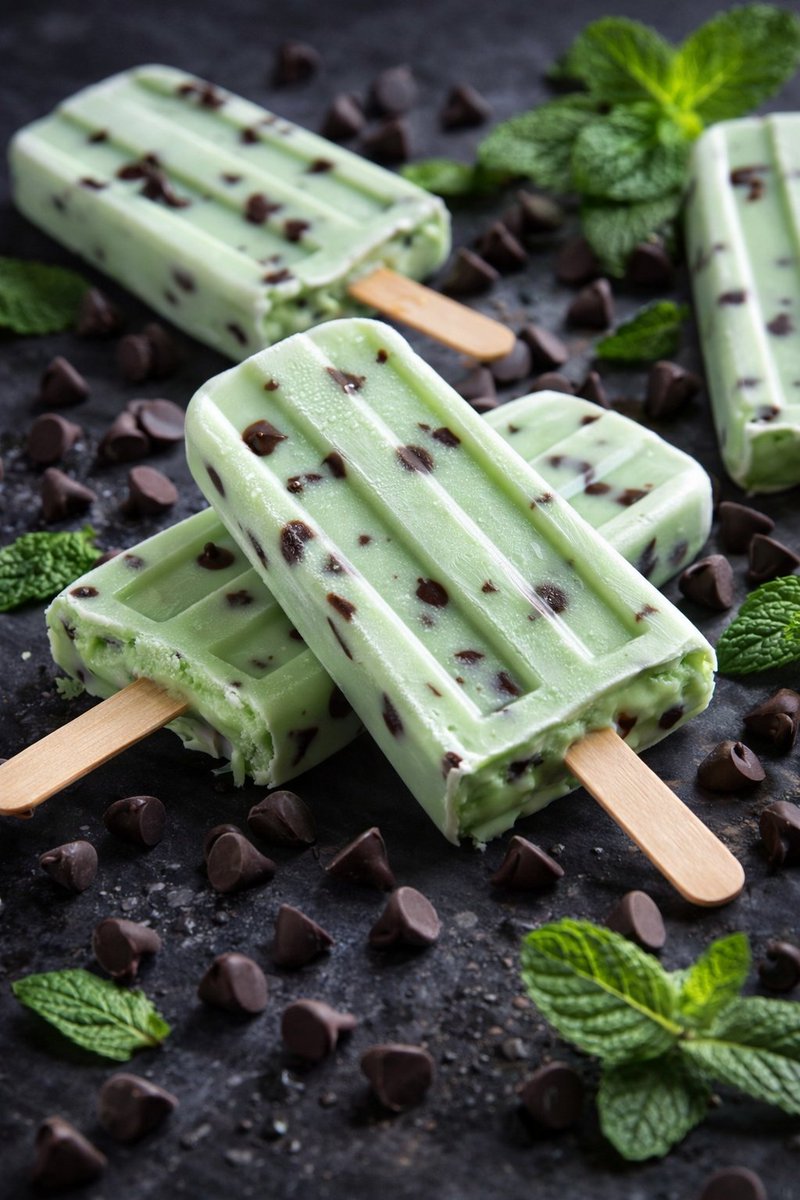8K Food Photography Prompt for Mango Popsicles 2