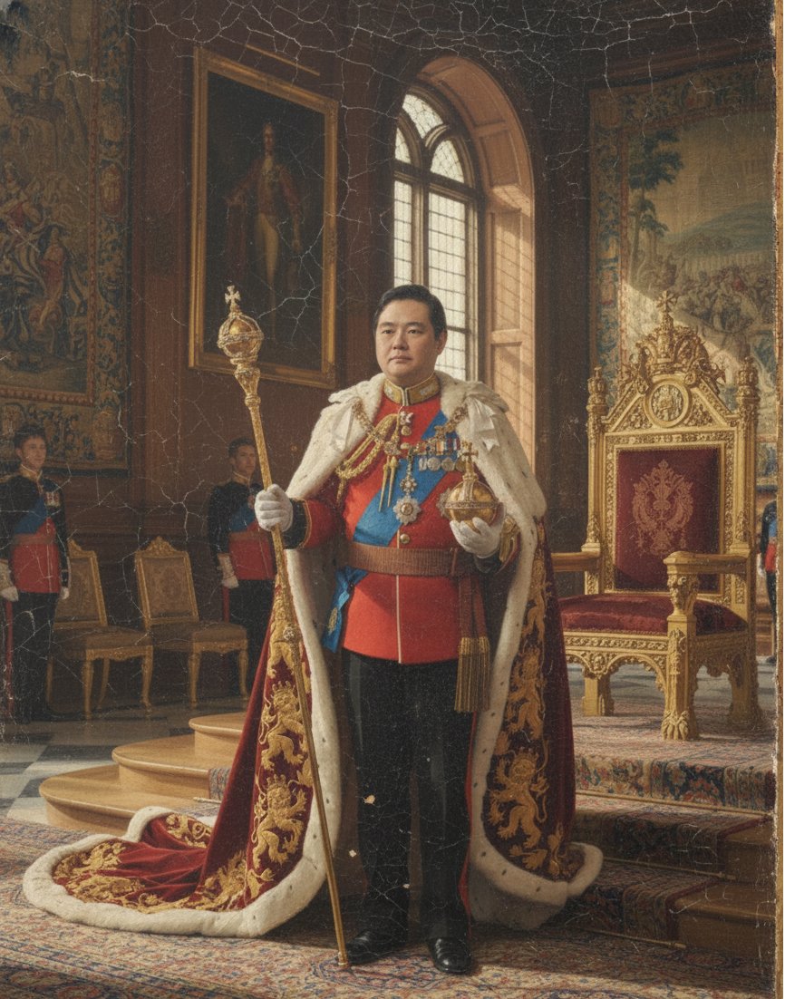 Detailed Oil Painting Prompt for a Regal King Portrait 1
