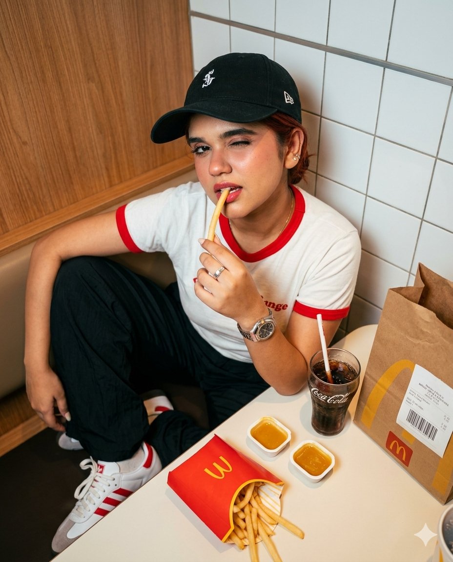 Fast Food Dining Lifestyle Shot 1