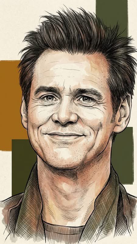Editorial Sketch Portrait Illustration 2