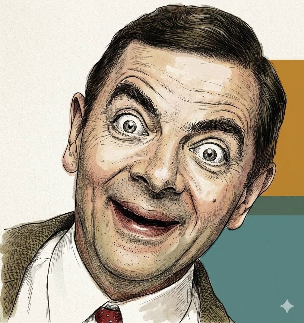 Editorial Sketch Portrait Illustration 3