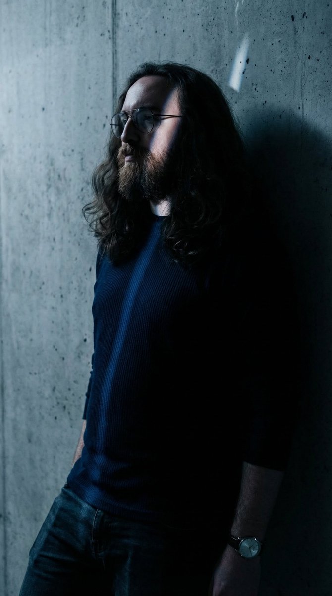 Moody High-Contrast Portrait with Rim Light 1