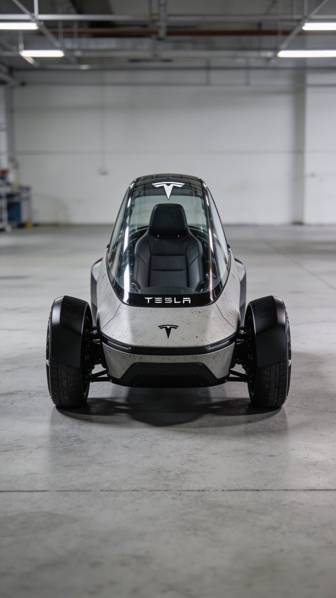 Photorealistic Tesla Autonomous Prototype 4