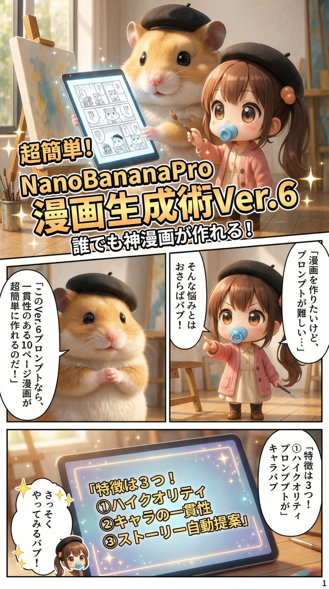 Gemini System Prompt for 10-Page Manga Generation in Nano Banana Pro 1
