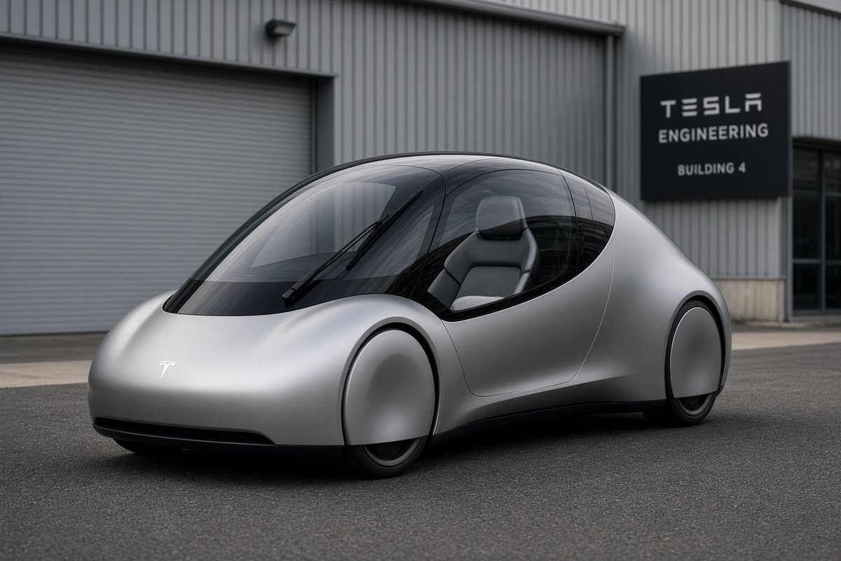 Photorealistic Tesla Autonomous Prototype 2