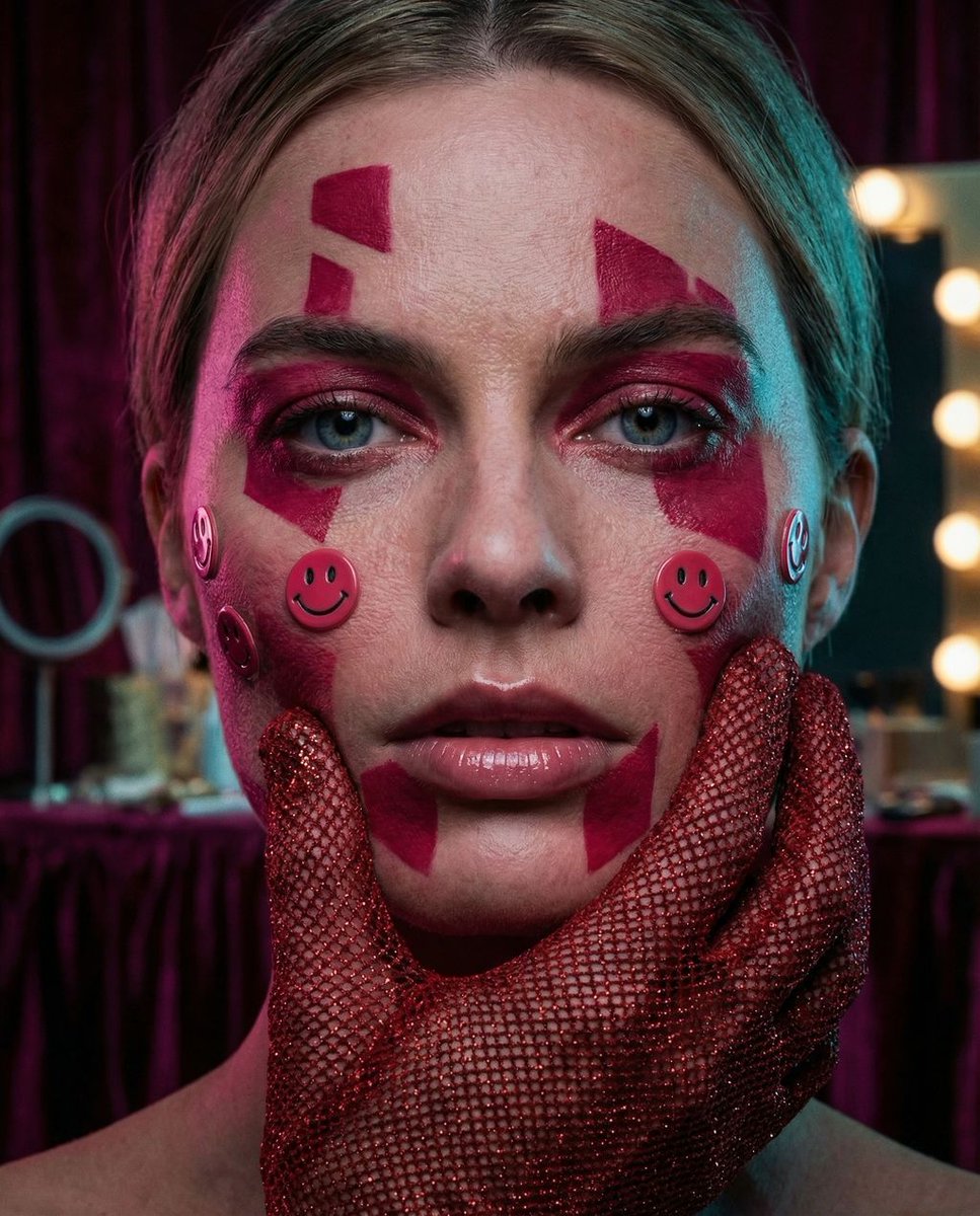 Cyberpunk Geisha Macro Portrait 2