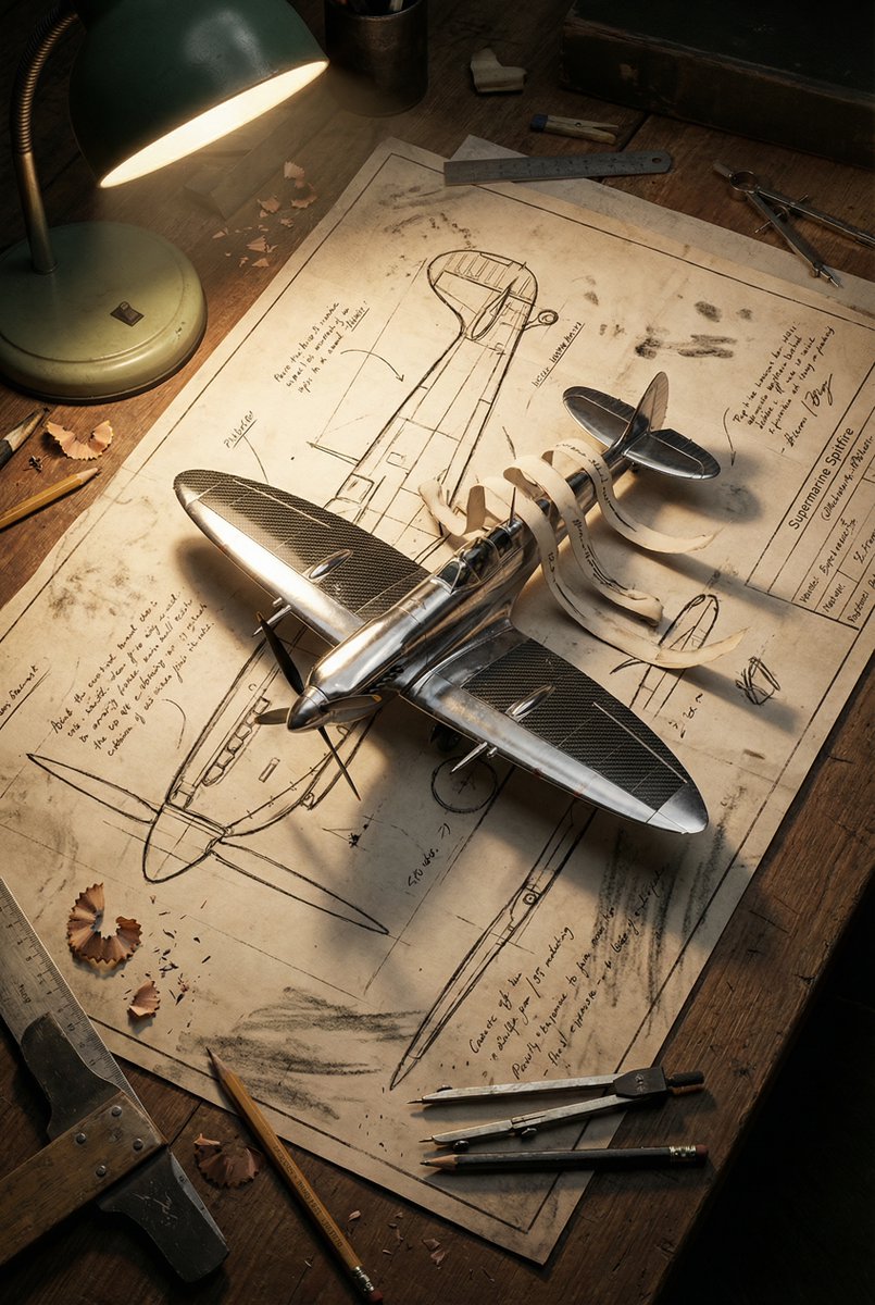 Blueprint to 3D Chrome Manifestation Prompt 1