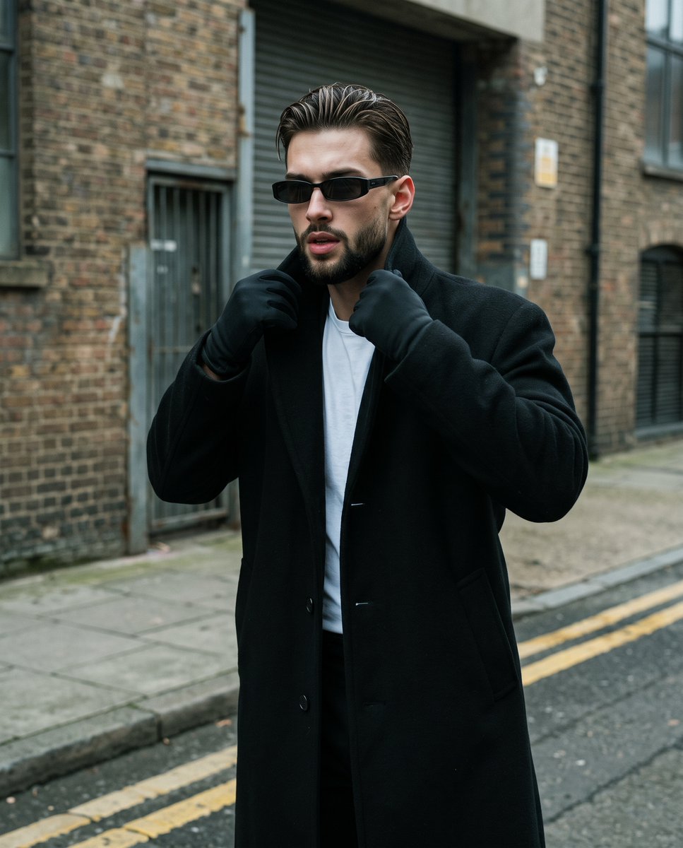 90s Streetwear Editorial Portrait 1